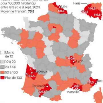 Quelles sont les 5 premières villes de France ?